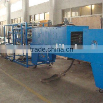 Fully auto streight type film shrink wrapping machine