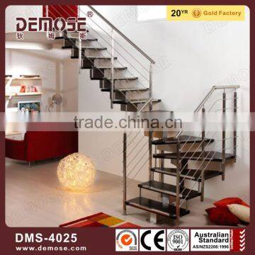 creative stair parts components attic steel wood staircase