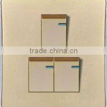 Three Gang One Way Wall Switch
