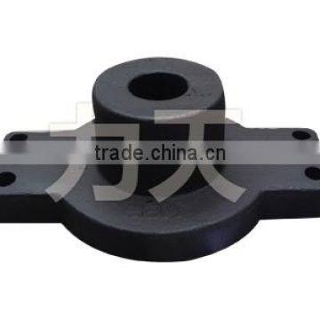 E320B excavator yoke for front idler and idler cushion