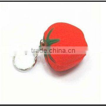 CUSTOMIZED PVC Fruit KEY CHAINS Fruit Key Ring/key holder