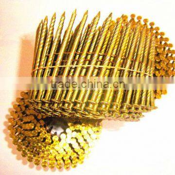 15Degree Screw Shank Coil Nails(Factory)