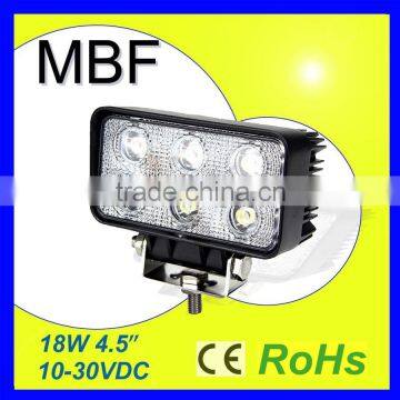 18W Square Bus / Car LED Work Light