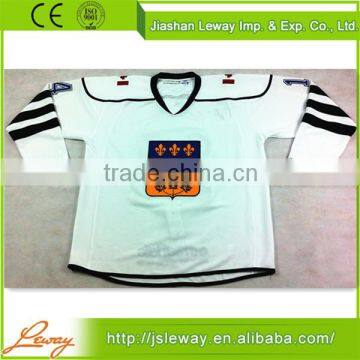 Wholesale custom blank ice hockey jersey for man women and kids