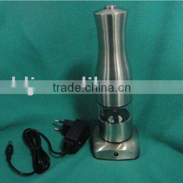 [Stainless steel ](electric and powered ) pepper mill