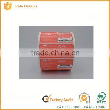 Packaging fancy adhesive sticker customized printing daily product labels wholesale