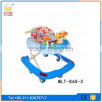 Hot Selling Lovely Baby Walker With Light and Music/Cheap 8 Wheels Baby Walker photo-4
