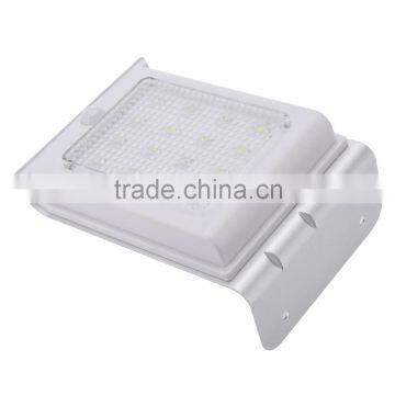 Solar Power Human Body Sensitive Motion Sensor Wall Light 16 SMD3528 LED Light Home Garden Security Lamp Outdoor Water-Resistant