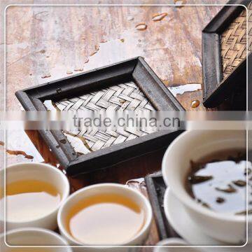 Handmade solid wood teacup pad customized design