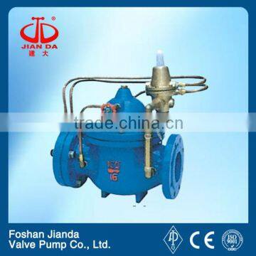 Cast iron flange flow control valve