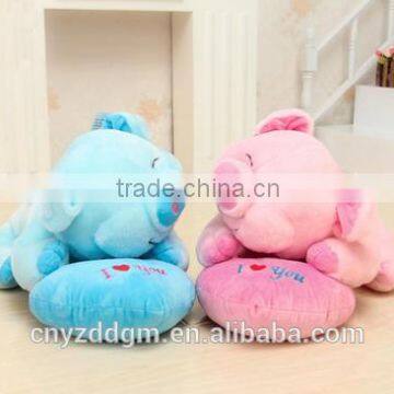 plush animal toys/plush animal cushion