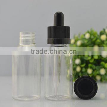 30ml 1oz pet child proof e liquid plastic dropper bottles