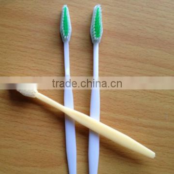 Single using no transparent white cheap toothbrush