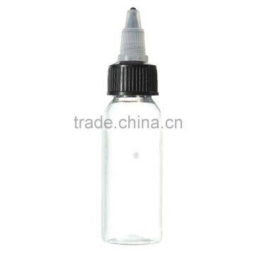 New 30ml White Twist Cap Empty Plastic Tattoo Ink Pigment Clear Bottle Supplies Tattoo Pigment Ink Bottle 30ml 1OZ