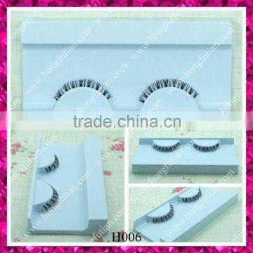 Top quality and copetitive price human hair eyelash