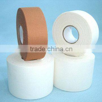 ( S )latex free rayon/viscose rigid strapping sports tape OEM for famous brands CE/ISO