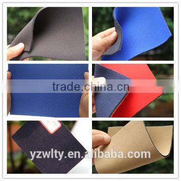 Neoprene with Polyester Fabric