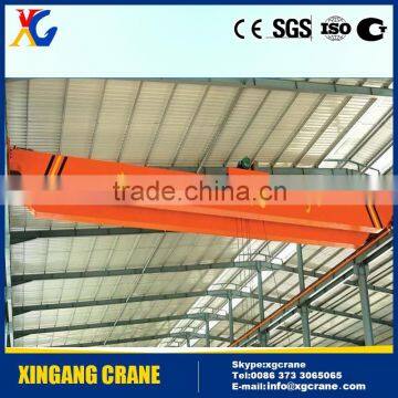 Movement indepent efficent Double Girder Overhead Crane with trolley hoist