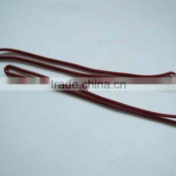 personalized maroon plastic loops (M-LP036)