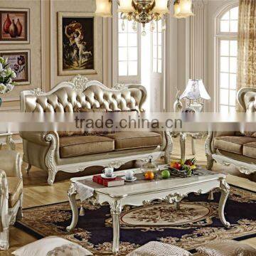 Sofa Material Leather Sofa Chesterfield Household Furniture photo-4