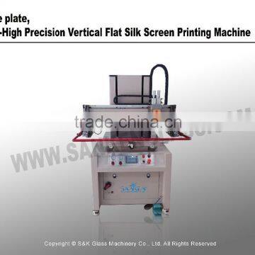 High Precision Vertical Flat Silk Screen Printing Machine