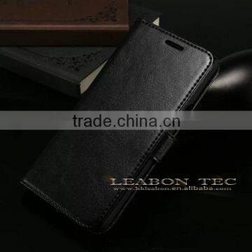 High quality flip leather case for samsung note 5