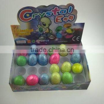 egg snow putty colorful plasticine