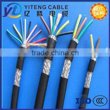 PVC Sheathed Flexible Control Cable Braiding Screened Cable