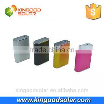 2016 Best Ultra-thin Metal Power Bank With Led Lights Flashlights Portable Pocket Rohs Power Bank 5600mah photo-6