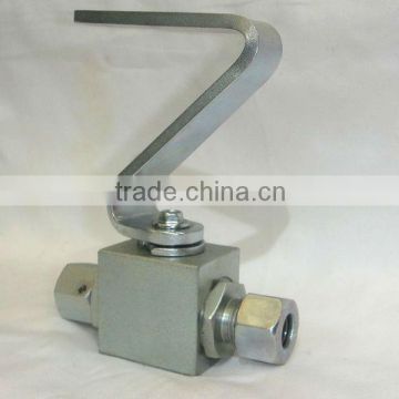 3PC Carbon Steel Ball Valve with Z Handle