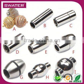 Fashion Accessories Gold And Silver Magnetic Clasps For Pearl Necklaces photo-6