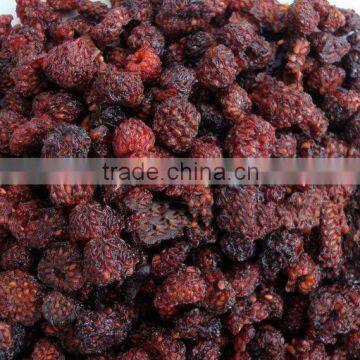 Frozen dried black raspberry fruit