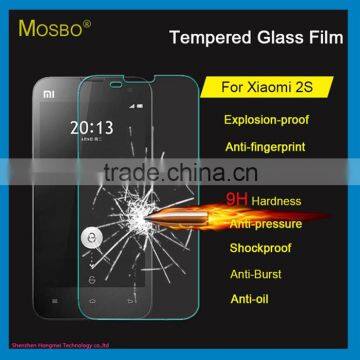 Newest! Factory price mobile phone 0.2mm/0.3mm Tempered Glass Screen protector/film for Xiaomi 2S