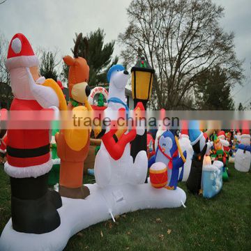 inflatable outdoor father christmas