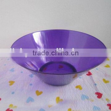 purple plastic Salad bowl for promotion