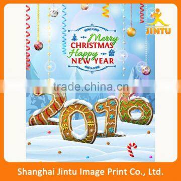 Cheap Colorful Christmas Poster Printing (JTAMY-2015111702) photo-4