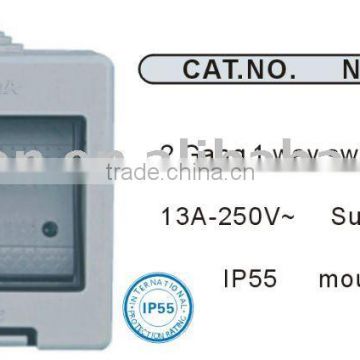 IP55 waterproof switch socket manufacturer