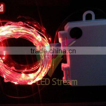 Waterproof Timer 10M 100 Leds Silver Copper Wire String Lights Outdoor Christmas Lighting photo-4