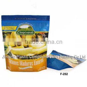 zipper packaging bag for banana