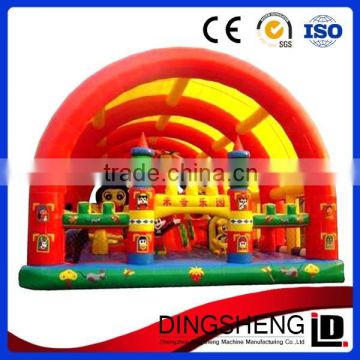 Bouncy castle with happy hop/inflatable bouncer