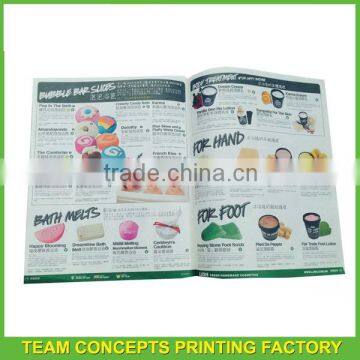 Perfect binding glossy printing catalogue