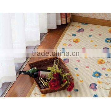 eco friendly pvc foam printed anti-slip roll mat anti-slip picnic rug