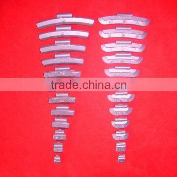 Znic/Zn Clip-on Wheel Balance Weight