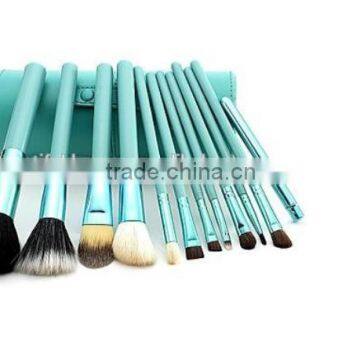 Professional 4 Colors New 12 Pcs Makeup Brush Cosmetic Make Up Brushes Set With Cup Holder Case Kit photo-3