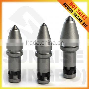 High performance rotary trencher drill tungsten carbide bullet pick