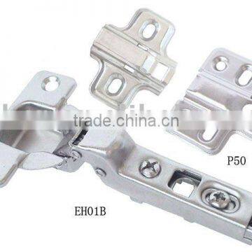 35mm Two way door hinge,click-on,Nickle Plated