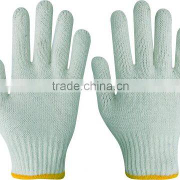 7guage nature White Cotton Hand Work Gloves