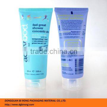 colored and cute matte cosmetic tubes for body lotion