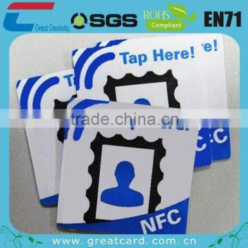 Printed NFC Tag in PVC Material