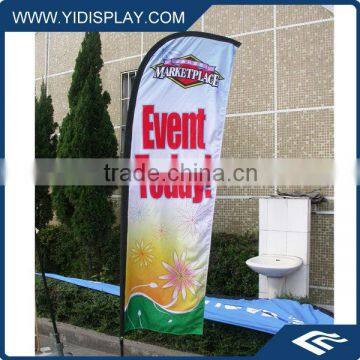 Angled Beach Flag Pole Banner photo-2